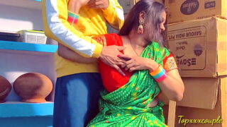 Telugu Village Stepsis Sucks Cock And Standing Pose Fucked Her Pussy